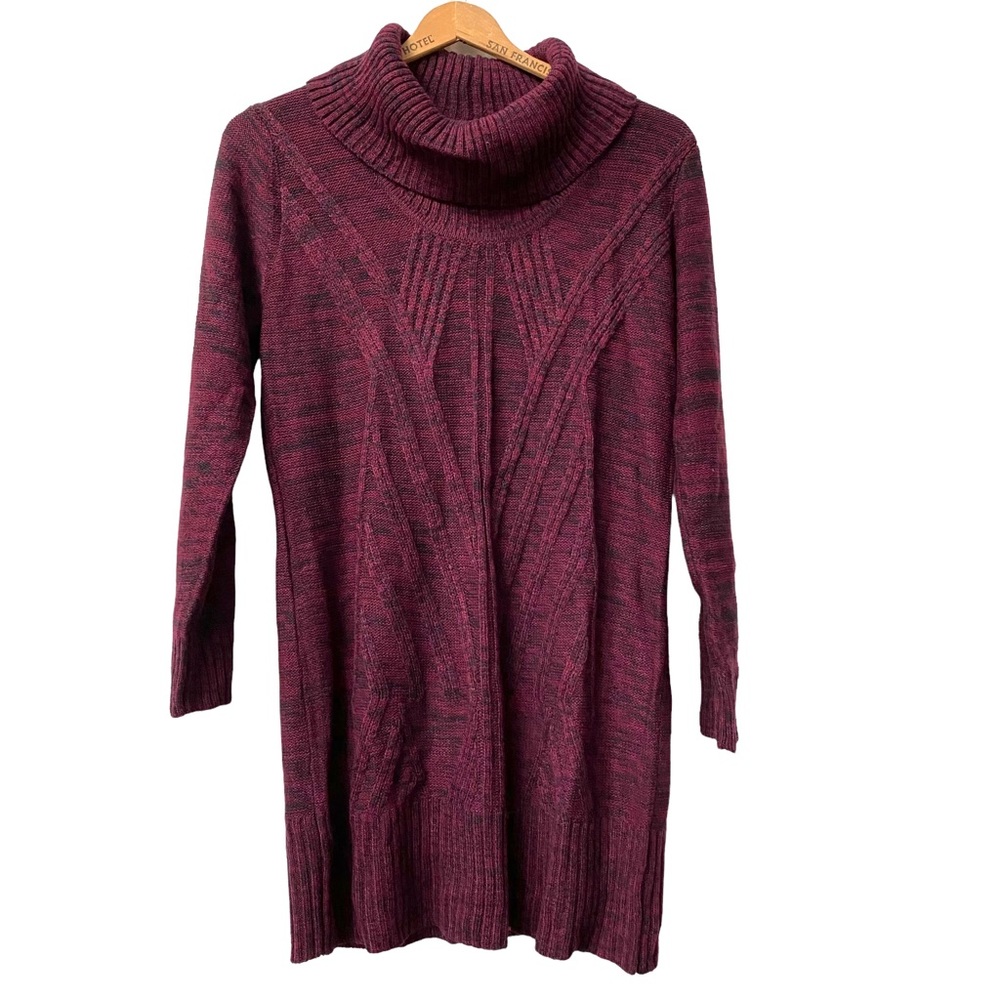 NEW Alyx Wine Black Cowl neck Tunic Sweater size XL